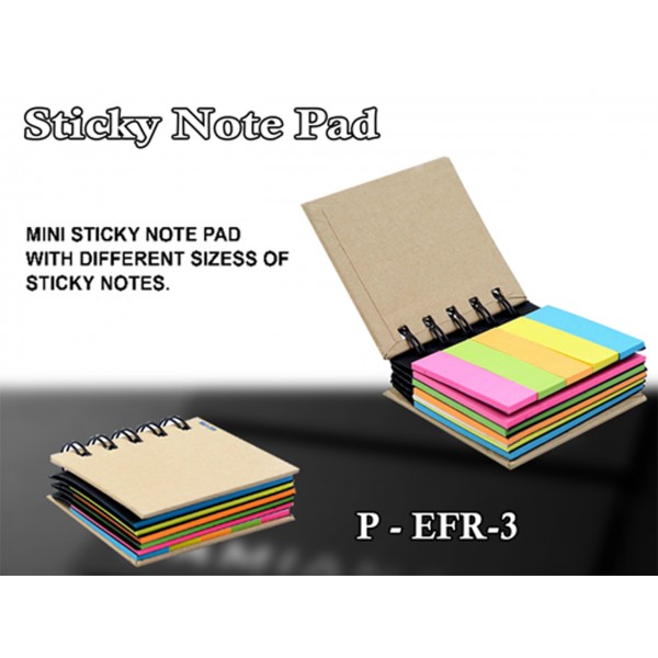 Sticky Spiral Note Pad